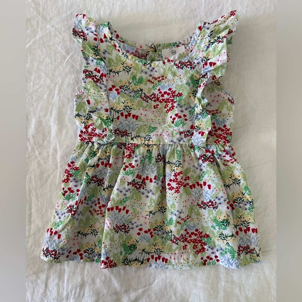 Hanna Andersson Multicolor Floral Top